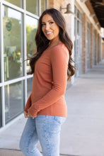 Load image into Gallery viewer, Leah Long Sleeve Top - Pumpkin
