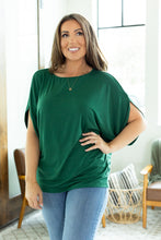 Load image into Gallery viewer, Darcy Dolman Top - Forest Green | Women&#39;s Flowy Top
