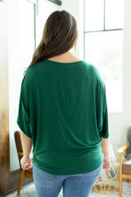 Load image into Gallery viewer, Darcy Dolman Top - Forest Green | Women&#39;s Flowy Top
