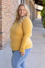 Load image into Gallery viewer, Leah Long Sleeve Top - Mustard
