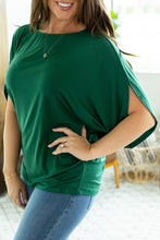 Load image into Gallery viewer, Darcy Dolman Top - Forest Green | Women&#39;s Flowy Top
