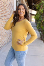 Load image into Gallery viewer, Leah Long Sleeve Top - Mustard
