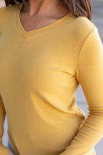 Load image into Gallery viewer, Leah Long Sleeve Top - Mustard
