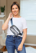 Load image into Gallery viewer, Clear Crossbody Bag in Navy
