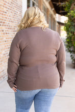 Load image into Gallery viewer, Harper Long Sleeve Henley Top - Mocha
