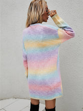 Load image into Gallery viewer, Pocketed Open Front Gradient Cardigan (multiple color options)
