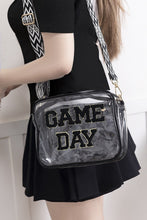 Load image into Gallery viewer, GAME DAY Stadium Approved Transparent Crossbody Bag (multiple color options)
