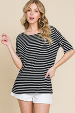 Load image into Gallery viewer, Striped Round Neck Top
