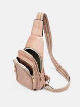 Load image into Gallery viewer, PU Leather Adjustable Strap Crossbody Bag (multiple color options)
