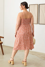 Load image into Gallery viewer, Blossom Peekaboo Cutout Floral Spaghetti Strap Dress (2 color options)
