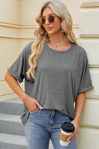 Round Neck Half Sleeve T-Shirt (multiple color options)