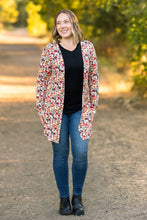 Load image into Gallery viewer, Classic Cardigan - Red Floral
