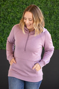 Scuba HalfZip Hoodie - Lavender