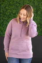 Load image into Gallery viewer, Scuba HalfZip Hoodie - Lavender
