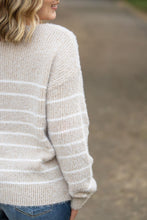 Load image into Gallery viewer, Cozy Striped Sweater - Natural
