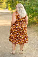 Load image into Gallery viewer, Bailey Dress - Brown Fall Floral
