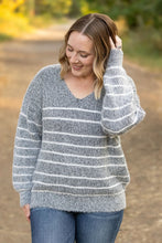 Load image into Gallery viewer, Cozy Striped Sweater - Black
