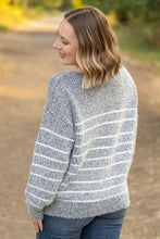 Load image into Gallery viewer, Cozy Striped Sweater - Black
