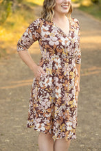 Load image into Gallery viewer, Taylor Dress - Neutral Vintage Floral
