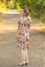 Load image into Gallery viewer, Taylor Dress - Neutral Vintage Floral
