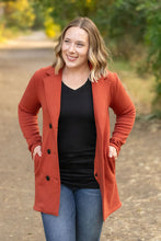 Load image into Gallery viewer, Scarlett Sweater Jacket - Pumpkin
