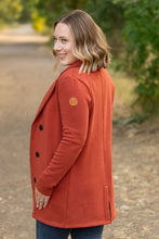 Load image into Gallery viewer, Scarlett Sweater Jacket - Pumpkin
