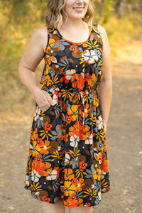 Sadie Dress - Fall Floral Mix