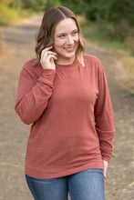 Load image into Gallery viewer, Corrine Ribbed Pullover Top - Terra Cotta
