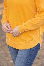 Load image into Gallery viewer, Vintage Wash Pullover - Mustard
