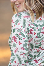 Load image into Gallery viewer, Blair Long Sleeve Top in Holiday Berry
