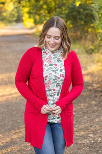 Blair Long Sleeve Top in Holiday Berry