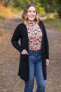 Blair Long Sleeve Top in Red Floral