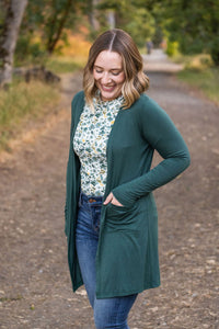 Blair Long Sleeve Top in Green Floral