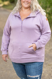 Scuba HalfZip Hoodie - Lavender