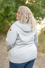 Load image into Gallery viewer, Scuba Half Zip Hoodie - Light Grey
