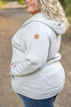 Load image into Gallery viewer, Scuba Half Zip Hoodie - Light Grey
