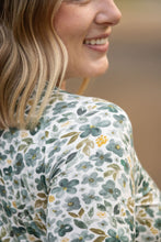 Load image into Gallery viewer, Blair Long Sleeve Top in Green Floral
