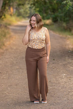 Load image into Gallery viewer, Presley Palazzo Pants - Coffee
