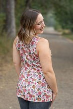 Load image into Gallery viewer, Renee Ruffle Tank - Fall Boho Floral
