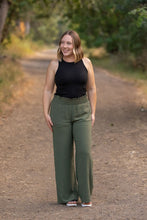 Load image into Gallery viewer, Presley Palazzo Pants - Olive
