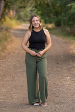 Load image into Gallery viewer, Presley Palazzo Pants - Olive
