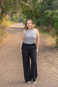 Presley Palazzo Pants - Black