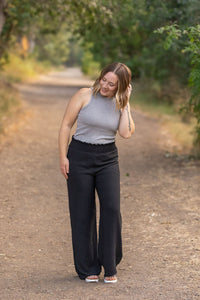 Presley Palazzo Pants - Black