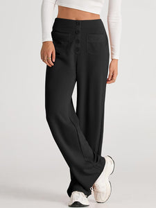 High Waist Wide Leg Pants (multiple color options)