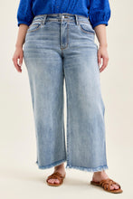 Load image into Gallery viewer, JUDY BLUE Mary Mid Rise Ankle Wide Leg Jeans
