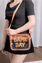 Load image into Gallery viewer, GAME DAY Stadium Approved Transparent Crossbody Bag (multiple color options)
