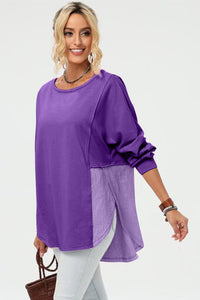 Long Sleeve High-Low Top (multiple color options)