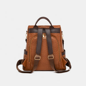 PU Leather Backpack Bag (multiple color options)