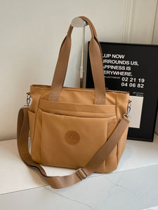 Nylon Solid Color Tote Bag (multiple color options)