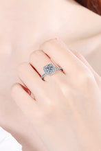 Load image into Gallery viewer, She&#39;s The One 2 Carat Moissanite Square Halo Ring
